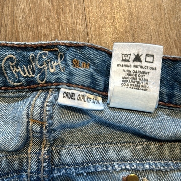 CRUEL GIRL KRISTA FLARE JEANS (15R) - Picture 5 of 8